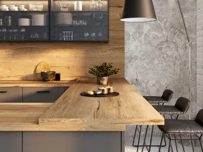 Industrial kitchen  3D model