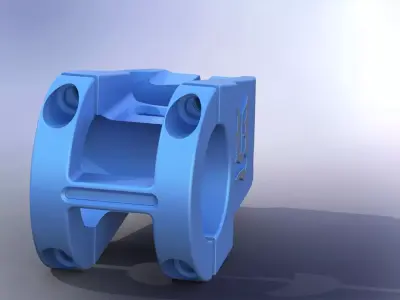 bicycle handlebar clamp 3D model
