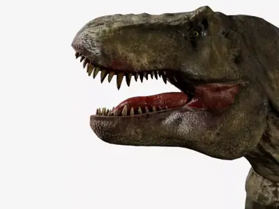 T-REX Dinosaur Low-poly 3D model order