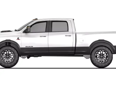 RAM 2500 Rebel 2025 3D model