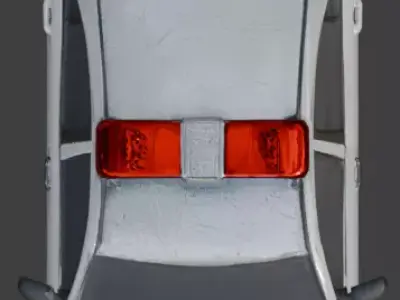 Possessed Modern Interceptor 3D Model Low-poly 3D model