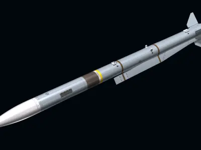 Meteor Missile 3D model