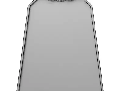 Noble Park Morrey Vintage Wall Mirror  3D model