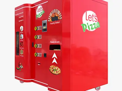 automatic cooking 3D model