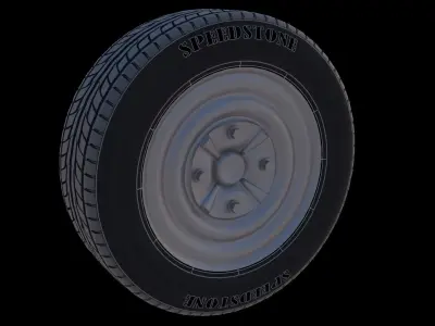 Speedstone Wheel From Mafia 2 Free 3D model