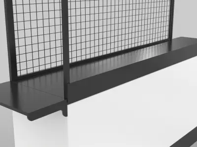 Small Kiosk 3D model purchase