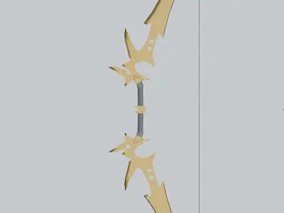 Sword Bow 3D model