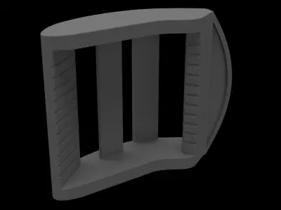 Ladder buckle 3D print model