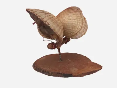 Bird souvenir Low-poly 3D model