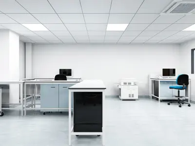 Medical Laboratory 3D model