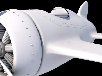 Airplane Toy  3D model