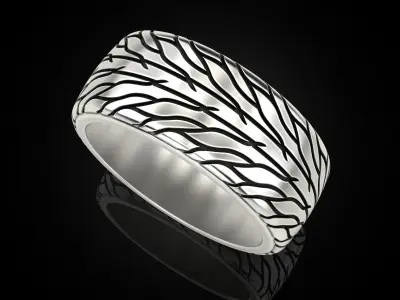 Car tires ring protector version 3 3D print model