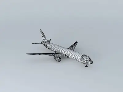 Boeing 767-300F Free 3D model