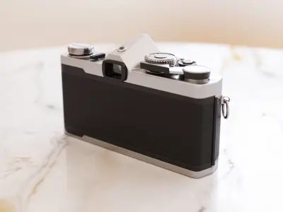 Vintage full-frame camera 3D model