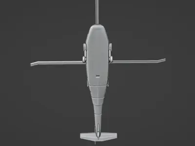 Sikorsky UH-60 Black Hawk 3D print model