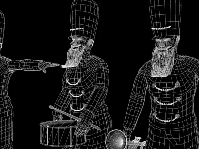 Tin Soldier Walk Happy 3D model