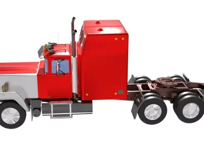 Convoy Truck 3D model