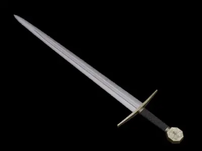 Sword Low-poly 3D model buy