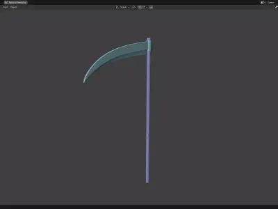 Scythe 3D print model