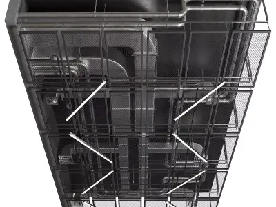 Ceiling 02 Low-poly 3D model purchase