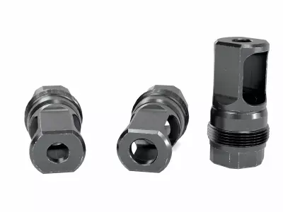 FPM M80 Muzzle Brake for 223 and 308 Low-poly 3D model