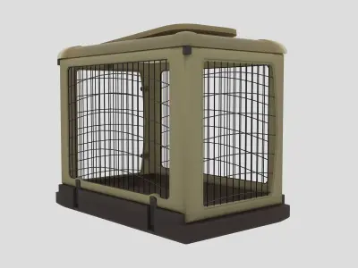Travel Portable Pet Carrier 3d Model 3D model