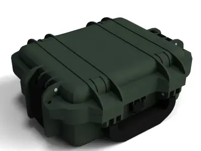 Protective Equipment Case 3D Model 3D model