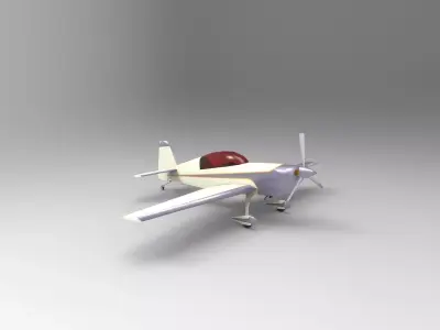 Extra 300 airplane 3D model