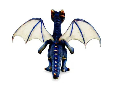 Midnight Scales The Mythical Dragon 3D model