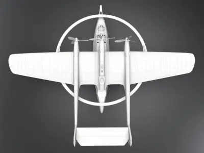 Blohm and Voss BV 138 scale model 3D print model