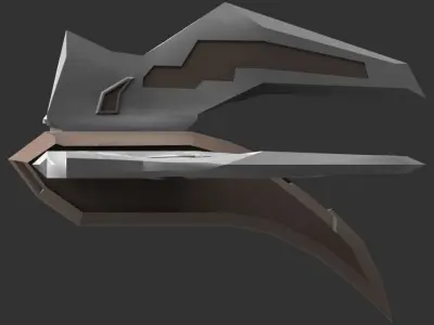 Clawfighter space craft 3D print model