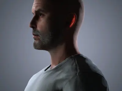 Pep Guardiola Character  Low-poly 3D model