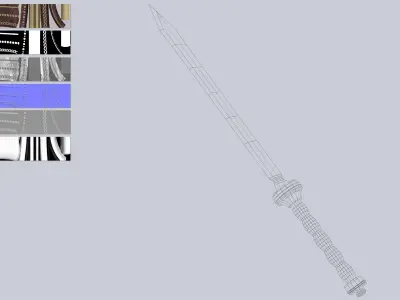 Gladius Low-poly 3D model