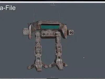 Mech2005 star wars robot 3D model