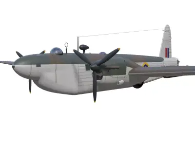 vickers wellington mk VIa 3D model