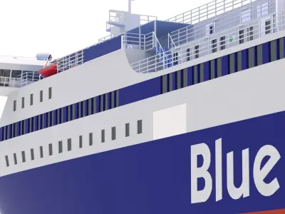 Blue Star Chios 3D model