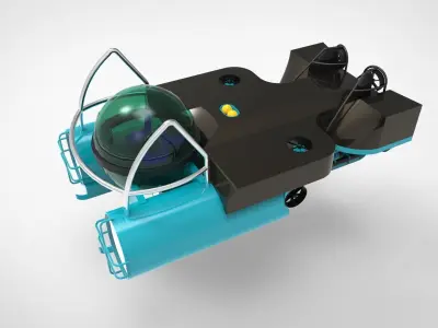 research submersible  3D model