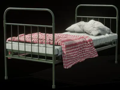 Bunk Bed model 3D model