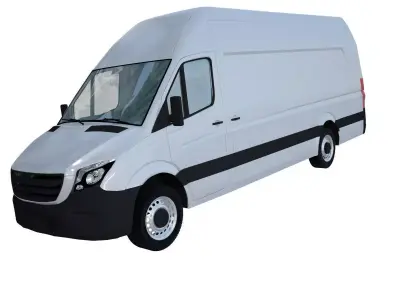 MERCEDES Sprinter Freightliner panel van 3D model