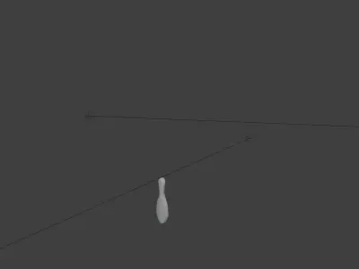 bowling pin 3D model purchase