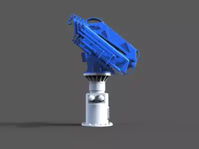 Load crane 3D print model