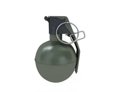 Frag Grenade 3D model purchase