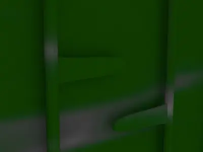 Container for ships Low-poly 3D model