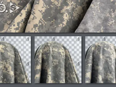 US Army UCP Camo Generator Texture