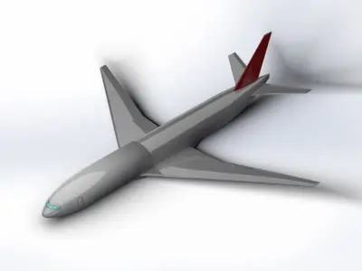 Boeing 737 - Detailed 3D Model 3D print model