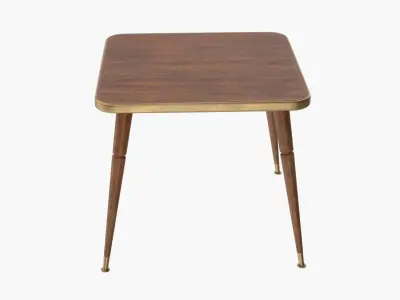 Wooden Table 3D model 10