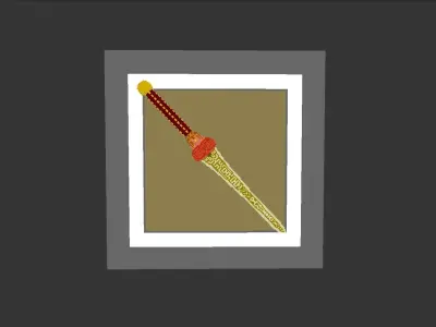 Noji sword 3D model