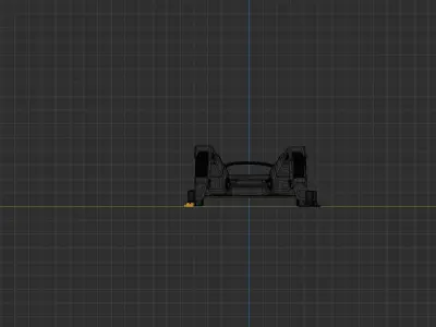 Sci-Fi Spider 3D model