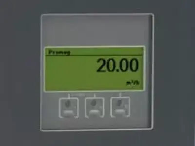 Endress Hauser DN100 4in Promag Flowmeter 3D model