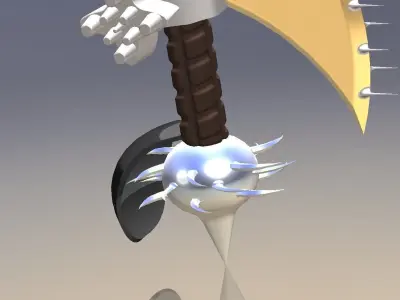 Arm broadsword 3D model